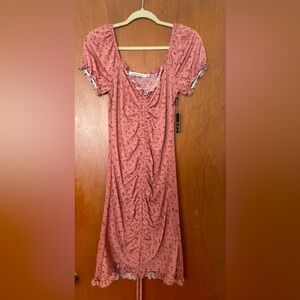 adjustable crunch front dress